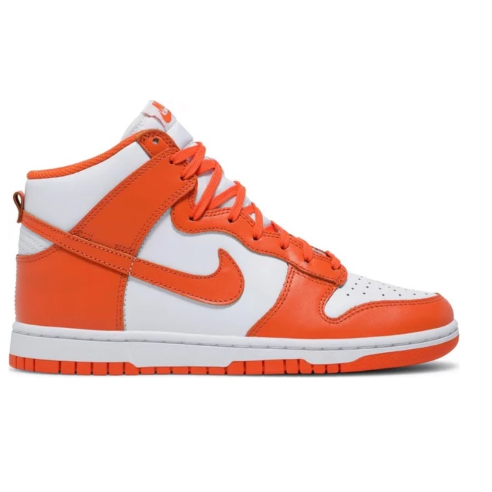 Brand New Nike Orange High Dunks Syracuse Women’s size 9